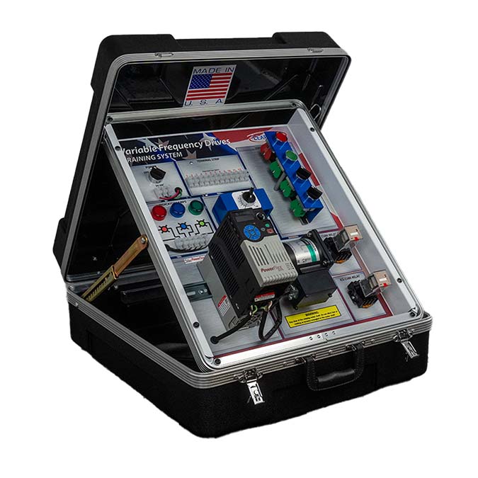 Portable Advanced VFD Variable Frequency Motor Drive Training System