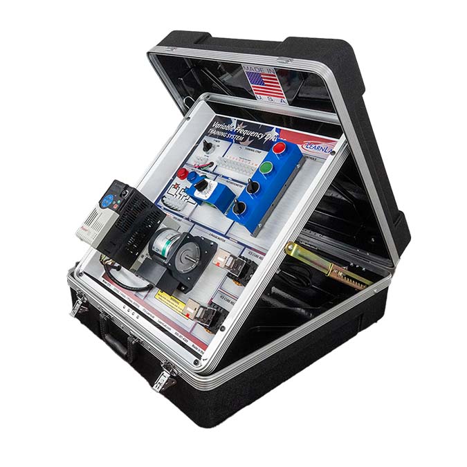 Portable Advanced VFD Variable Frequency Motor Drive Training System