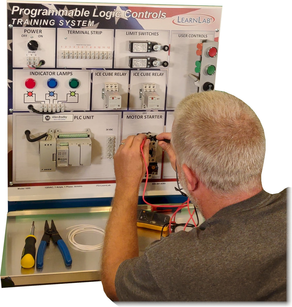 Learnlab Training System LearnLab's Advanced VFD Variable Frequency Motor Drive Training System