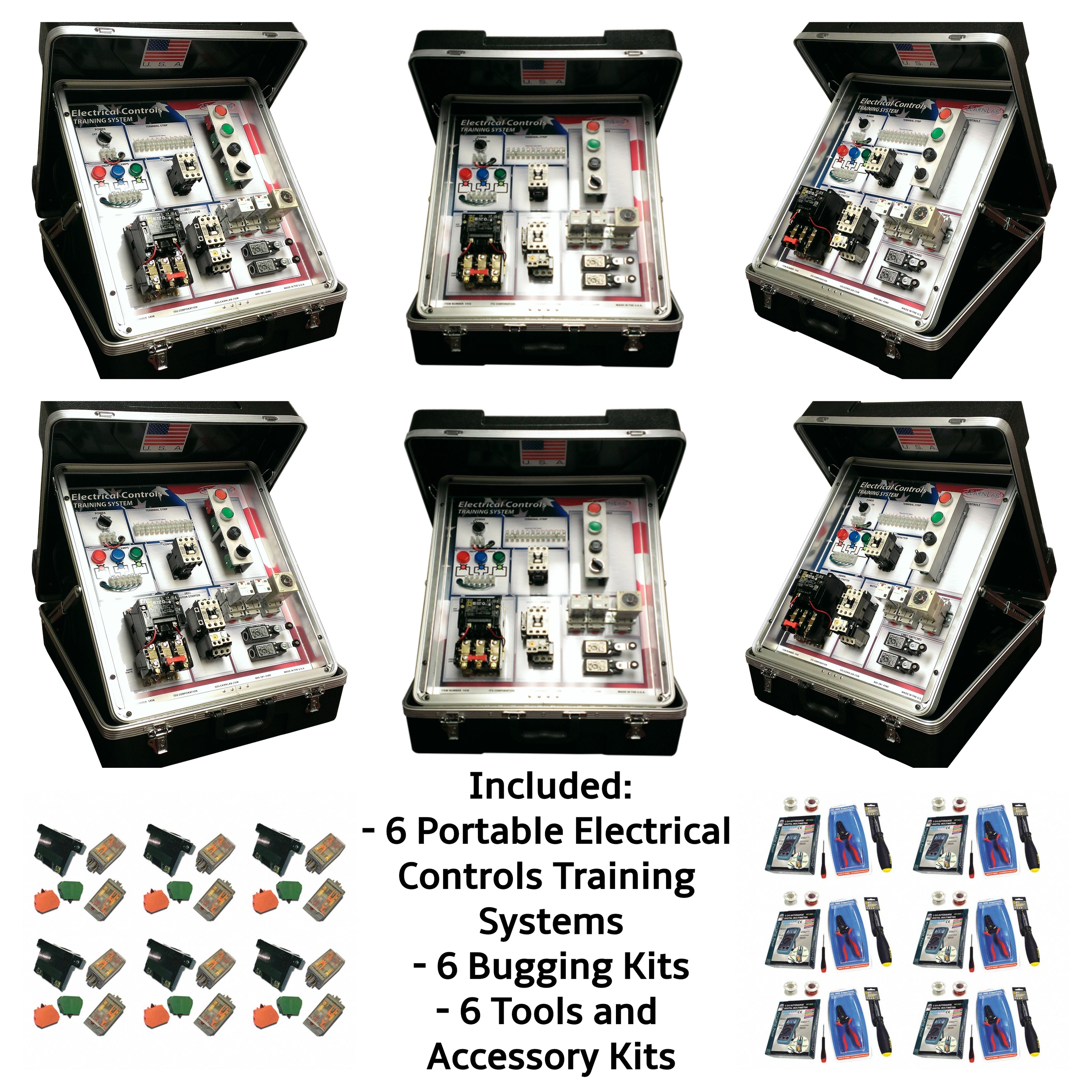 Learnlab Training System Portable Electrical Controls Training System, 6 PK| LearnLab Product[