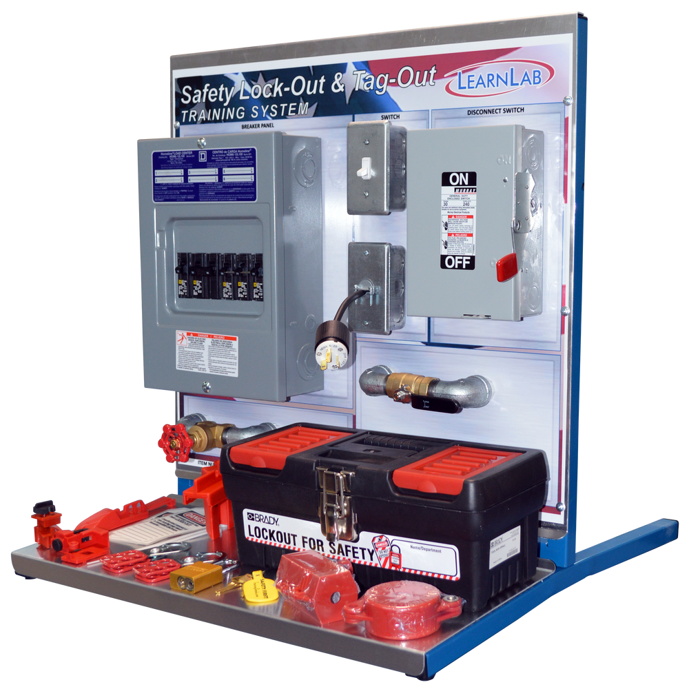 Hands-On Safety Lock-Out Tag-Out Training System | LearnLab